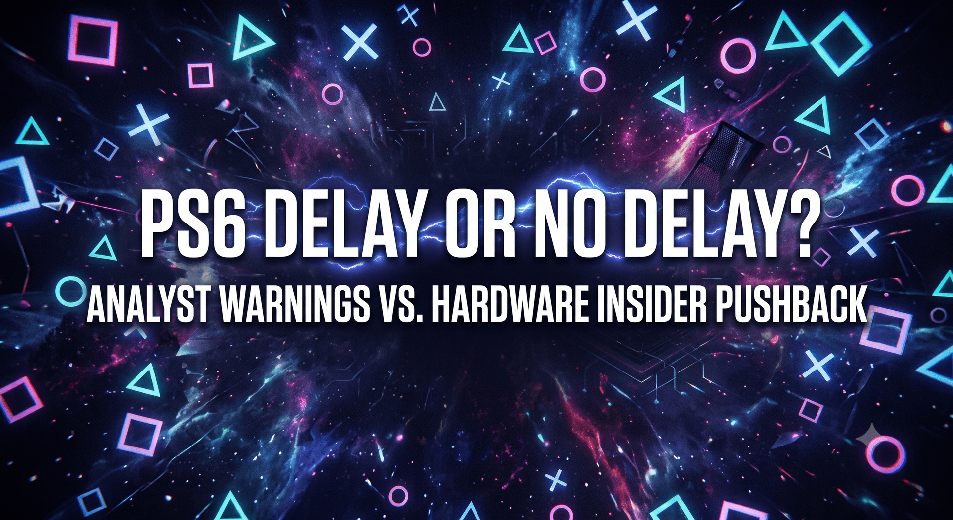PS6 Delay or No Delay? Analyst Warnings vs. Hardware Insider Pushback