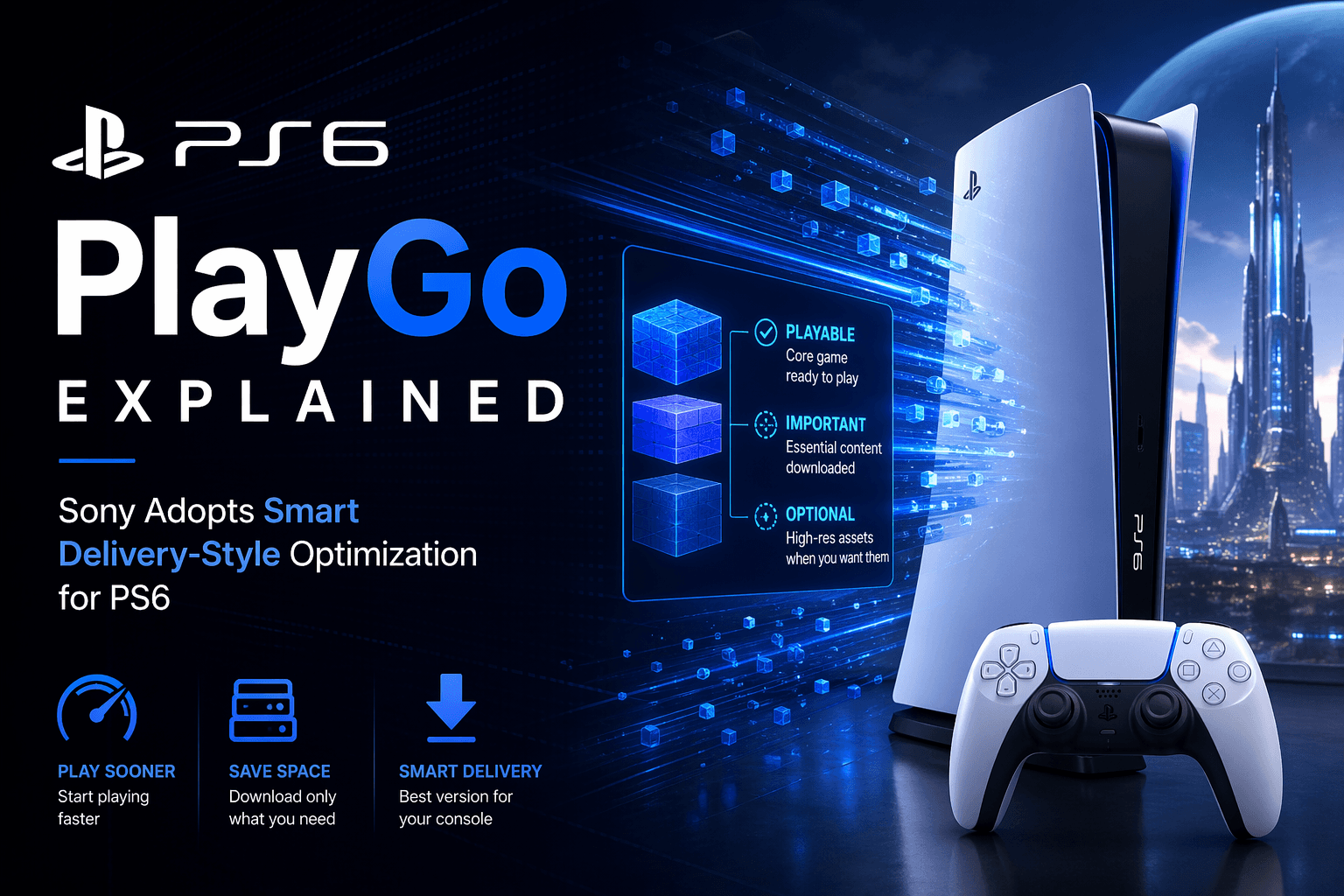 PlayStation PlayGo Explained: Sony Adopts Smart Delivery-Style Optimization for PS6