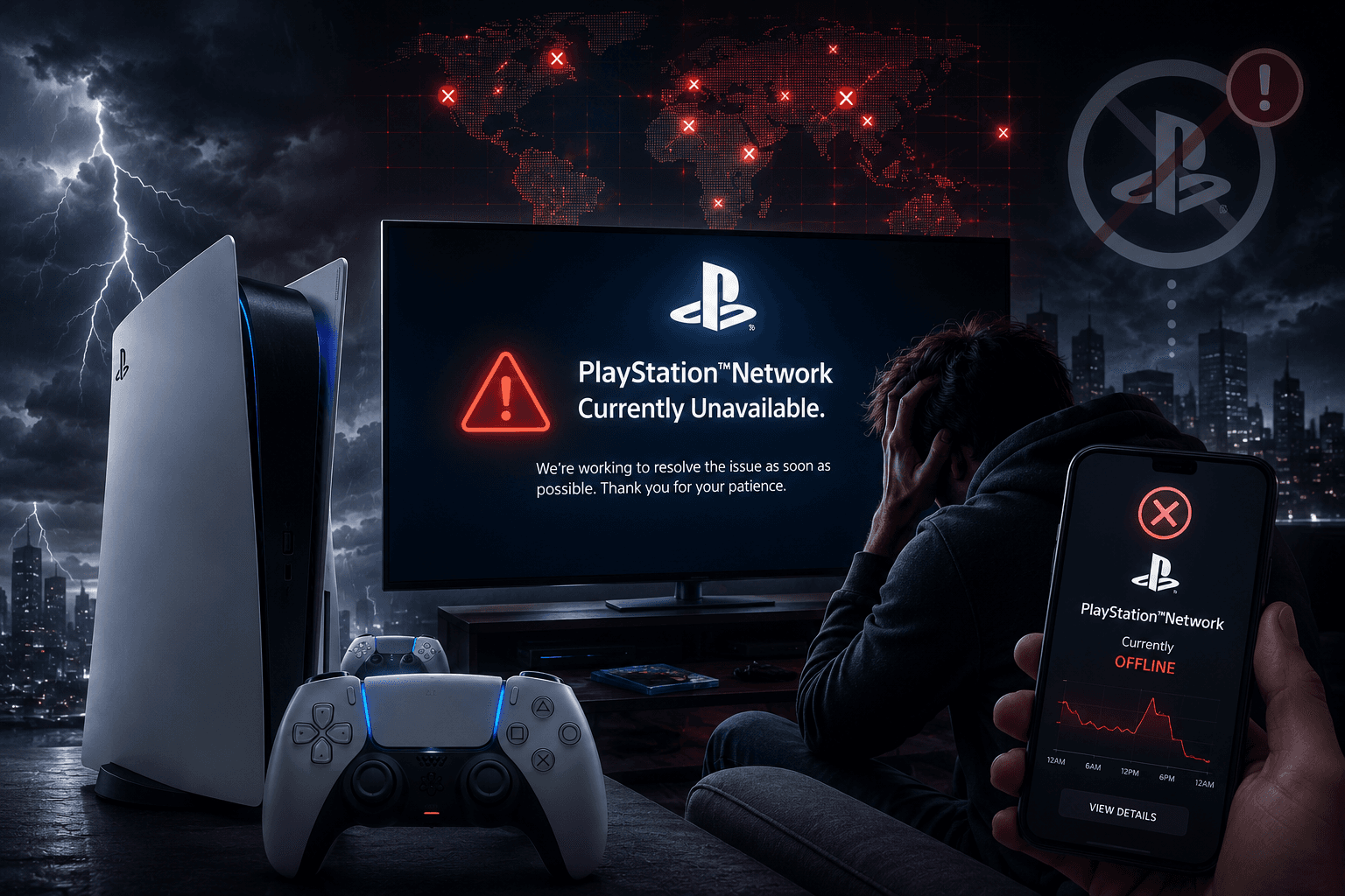 PSN Outage Disrupted PS5 Access Across Key Services