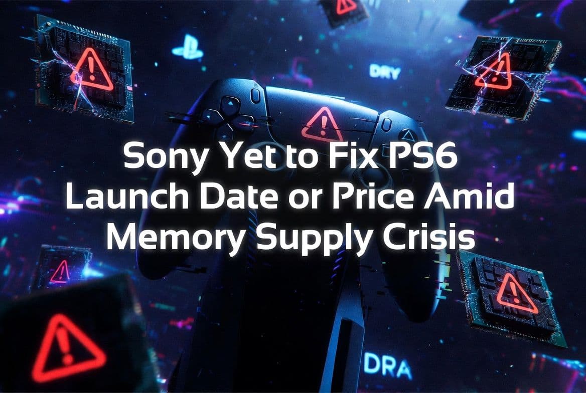 Sony yet to fix PS6 date or price amid memory supply crisis