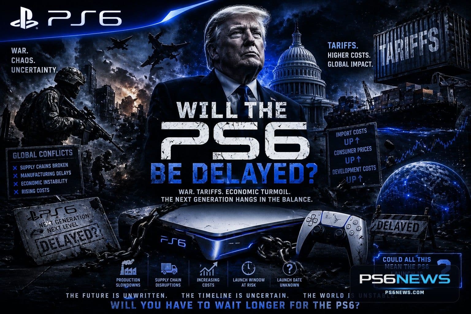 Has Trump Delayed the PS6? Inside the Real-World Chaos Behind Gaming’s Next Generation