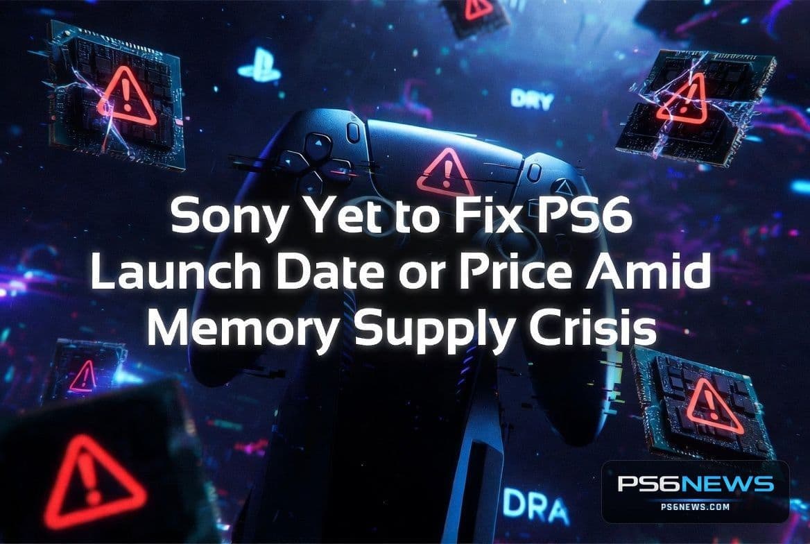 Sony yet to fix PS6 date or price amid memory supply crisis