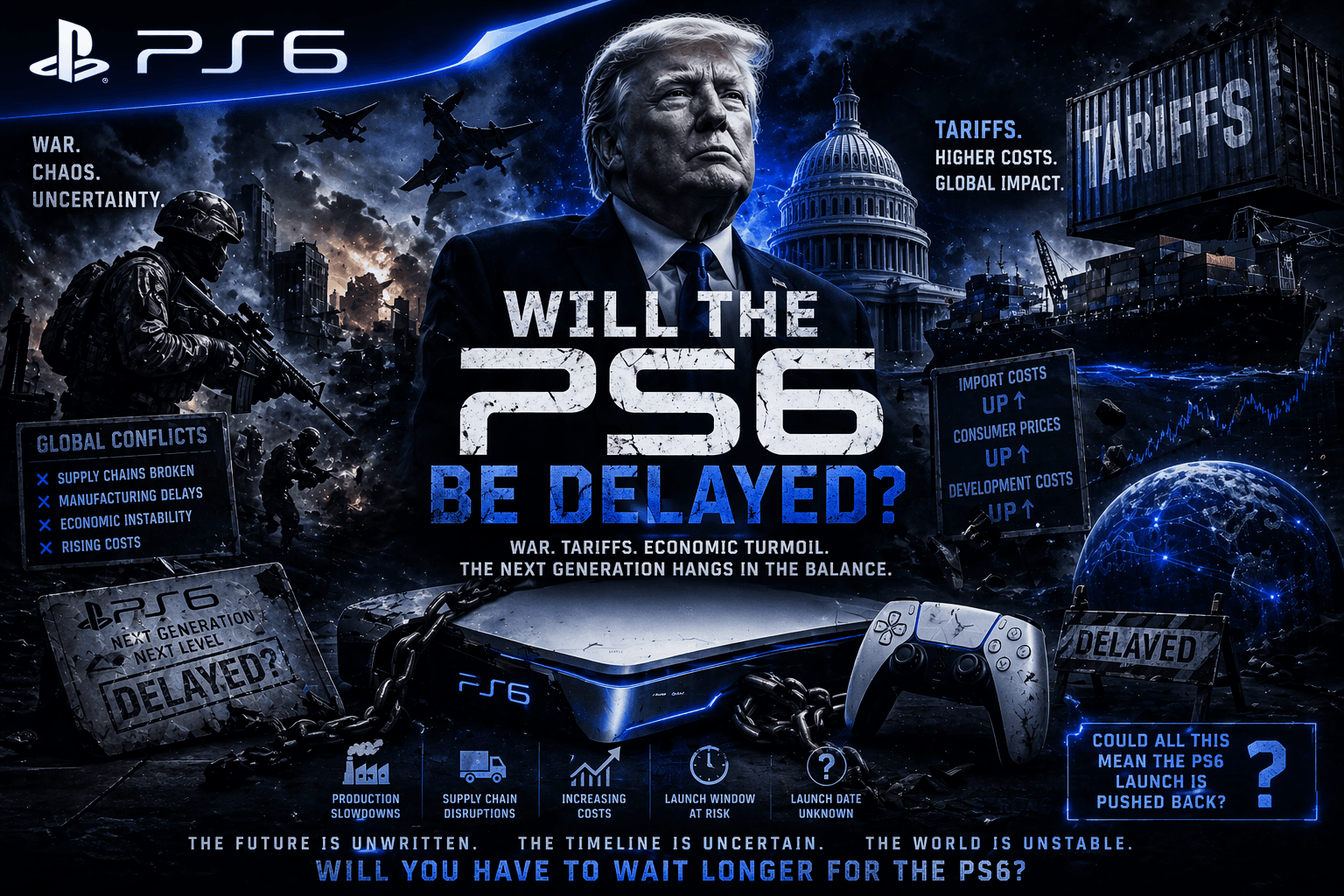 Has Trump Delayed the PS6? Inside the Real-World Chaos Behind Gaming’s Next Generation